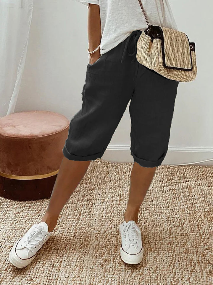Women's Casual Drawstring Waist Pants for Comfort and Style
