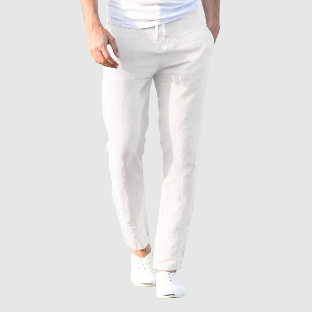 Men's Linen Trousers - Stylish and Comfortable-MODAUTLET