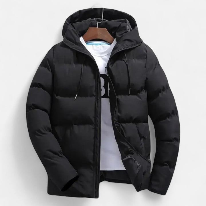 Doudoune matelassée à capuche raffinée pour homme