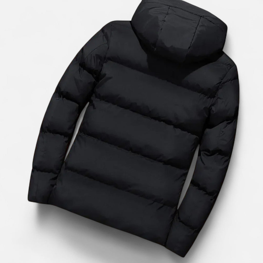 Doudoune matelassée à capuche raffinée pour homme