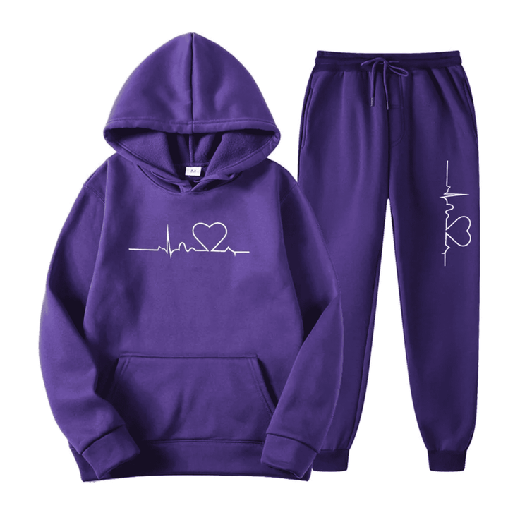 Hazel | Conjunto de Loungewear Relaxado de Duas Peças para Mulher