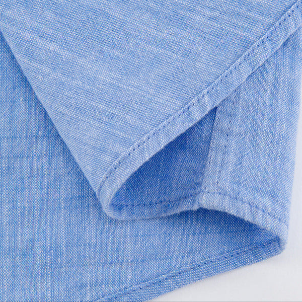 Men's Linen Button-Down Shirt