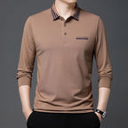Men's Long Sleeve Classic Polo Shirt