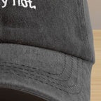 Unwashed Cap - Stylish and Unique Headwear