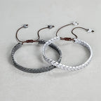 Stylish Hematite Arrowline Bracelet