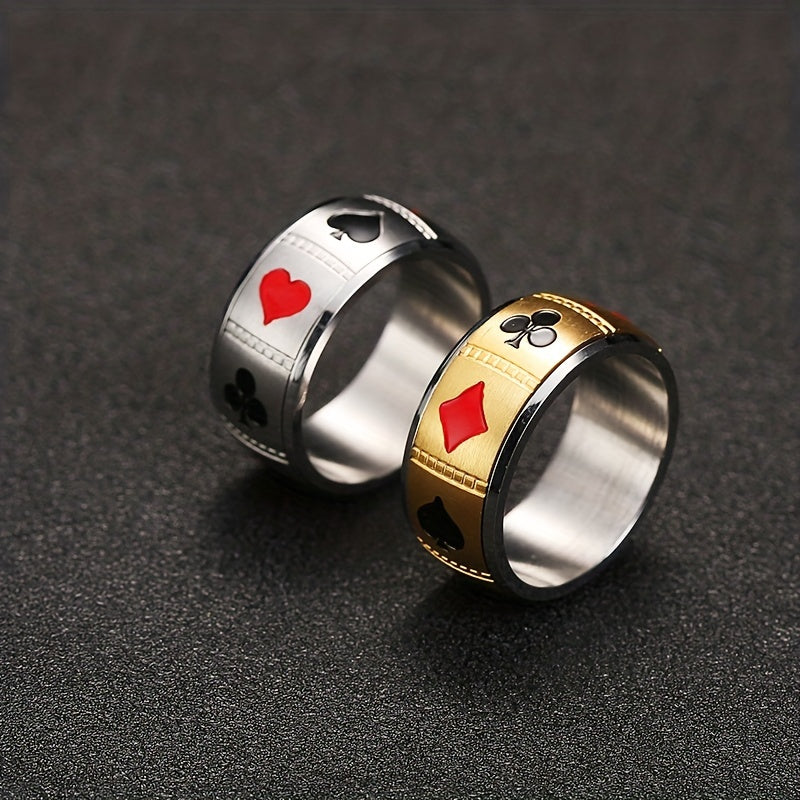 Steel Spinner Ring - Durable and Stylish-MODAUTLET