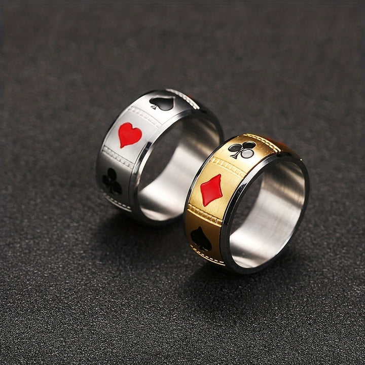 Steel Spinner Ring - Durable and Stylish-MODAUTLET
