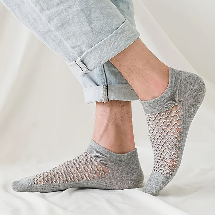 Breathable Mesh Ankle Sock Set-MODAUTLET