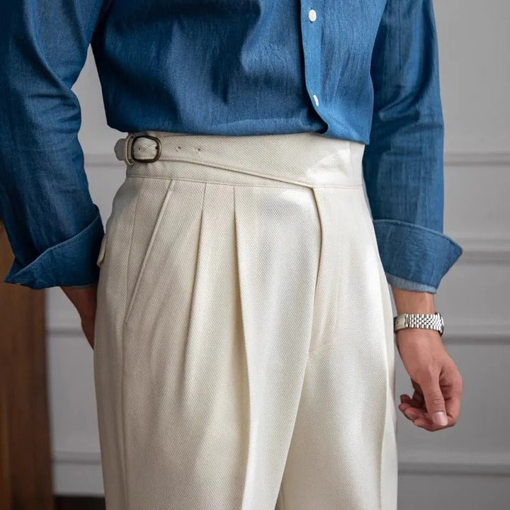 High Waist Milano Pants-MODAUTLET