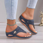 Women's Comfortable Orthopedic Sandals Blue