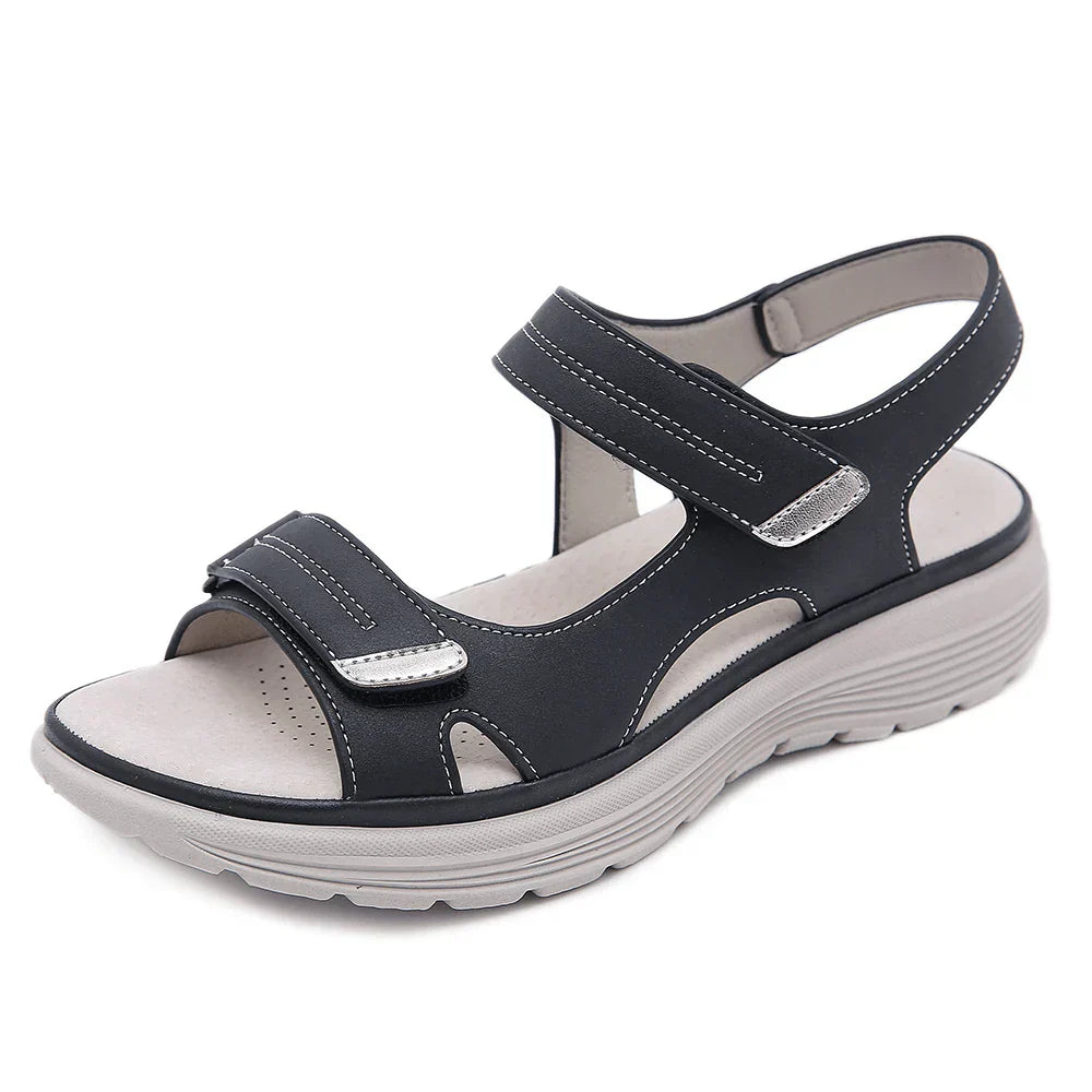 Women's Comfortable Orthopedic Sandals Black