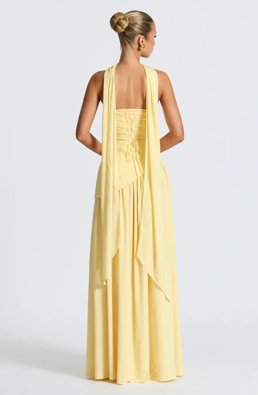 Fiona | Women's Asymmetric Maxi Dress for Wedding Guests