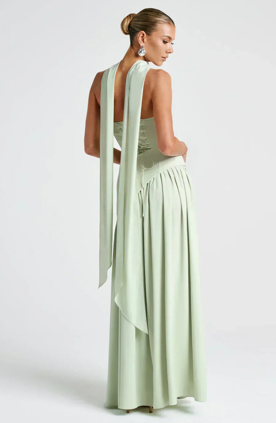 Fiona | Women's Asymmetric Maxi Dress for Wedding Guests