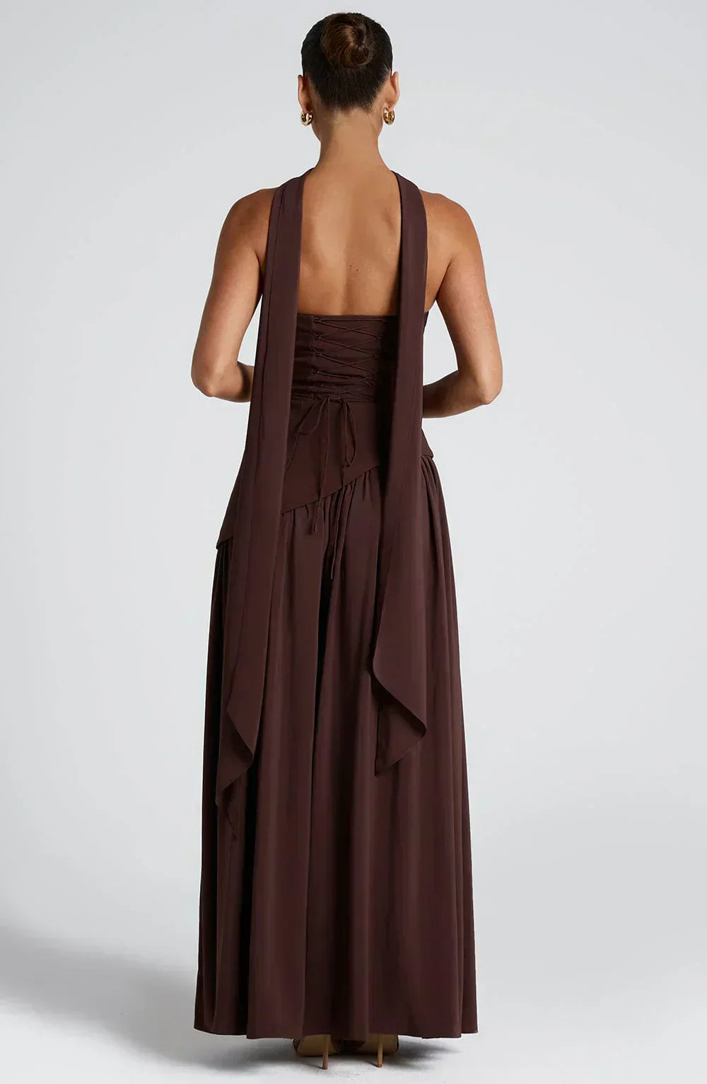 Fiona | Women's Asymmetric Maxi Dress for Wedding Guests