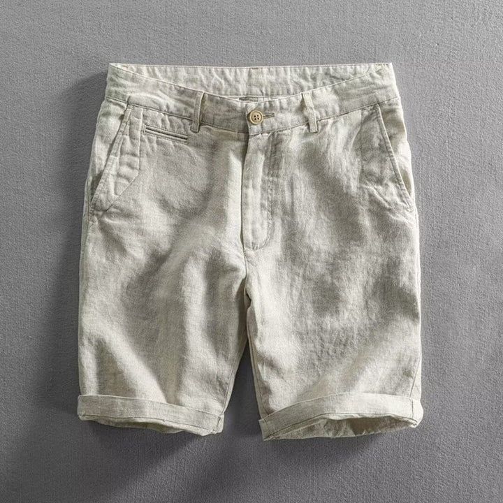 Manuel | Herren Leichte Sommer Leinen Shorts