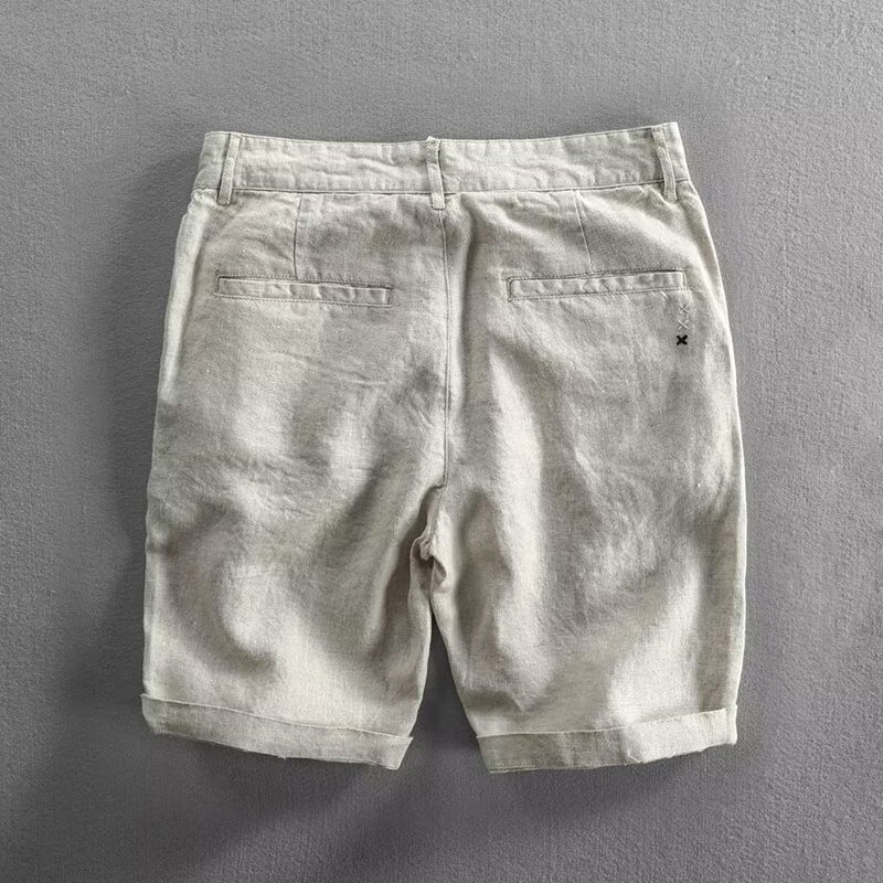 Manuel | Herren Leichte Sommer Leinen Shorts