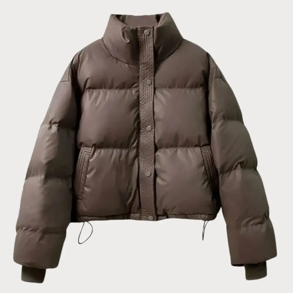 Stylish Puffer Jacket for Ultimate Warmth Coffee