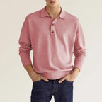 Men's Smart Leisure Polo Shirt Pink