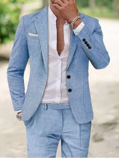 Oscar | Men's Classic Linen Summer Suit Set