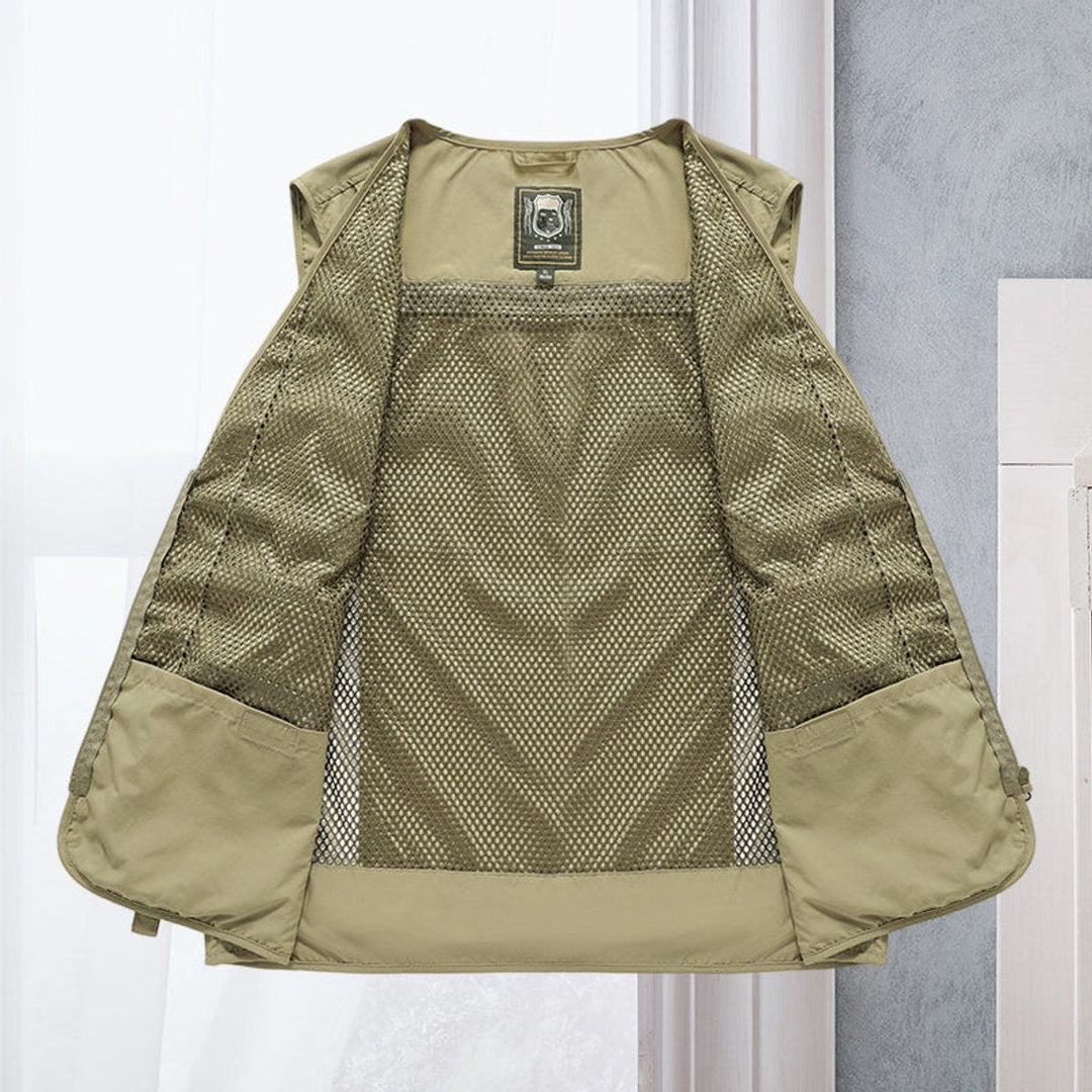 Leo | Men's Lightweight Multi-Pocket Outdoor Fishing Vest