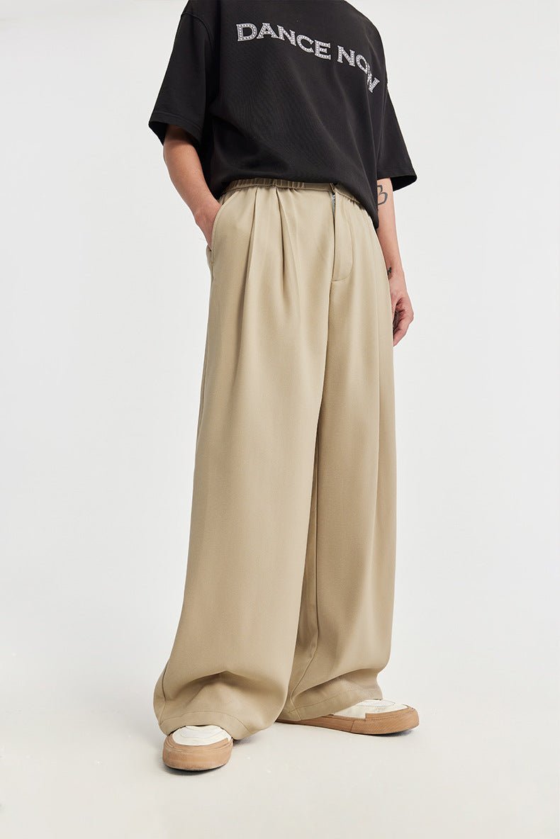 Harry | Men's Casual Linen Wide Leg Drawstring Trousers