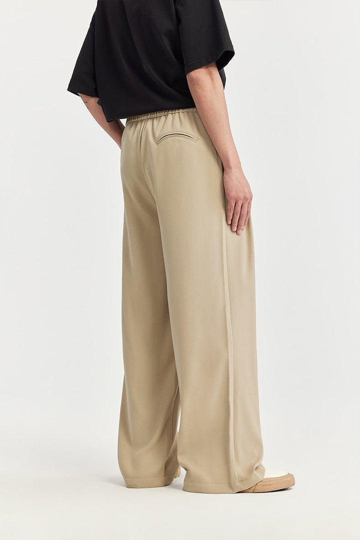 Harry | Men's Casual Linen Wide Leg Drawstring Trousers