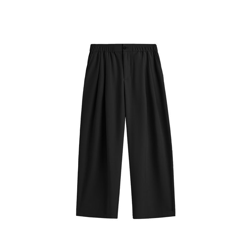 Harry | Men's Casual Linen Wide Leg Drawstring Trousers
