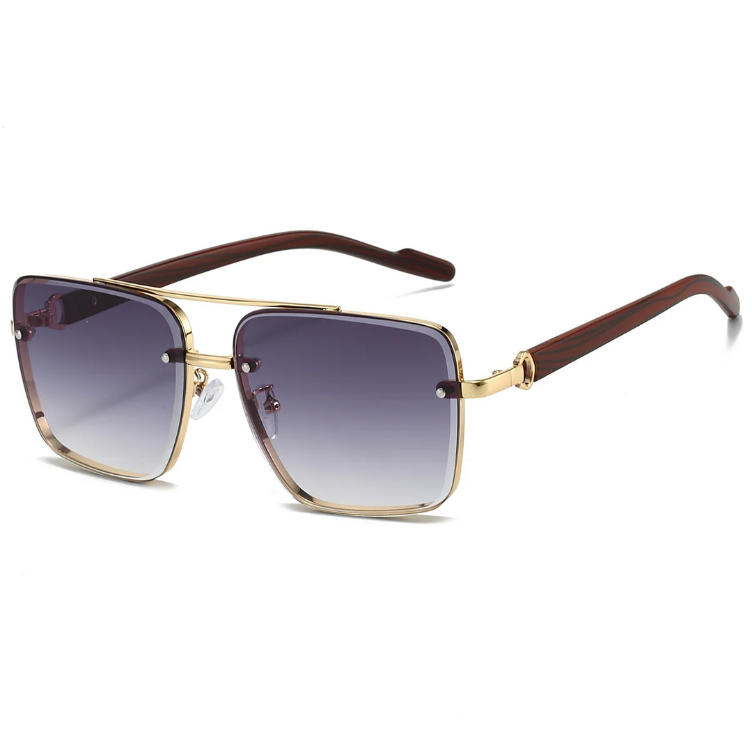 Stylish Square Aviator Sunglasses-MODAUTLET