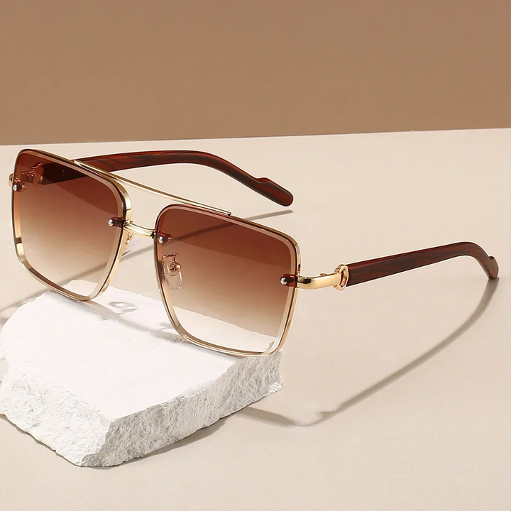 Stylish Square Aviator Sunglasses-MODAUTLET