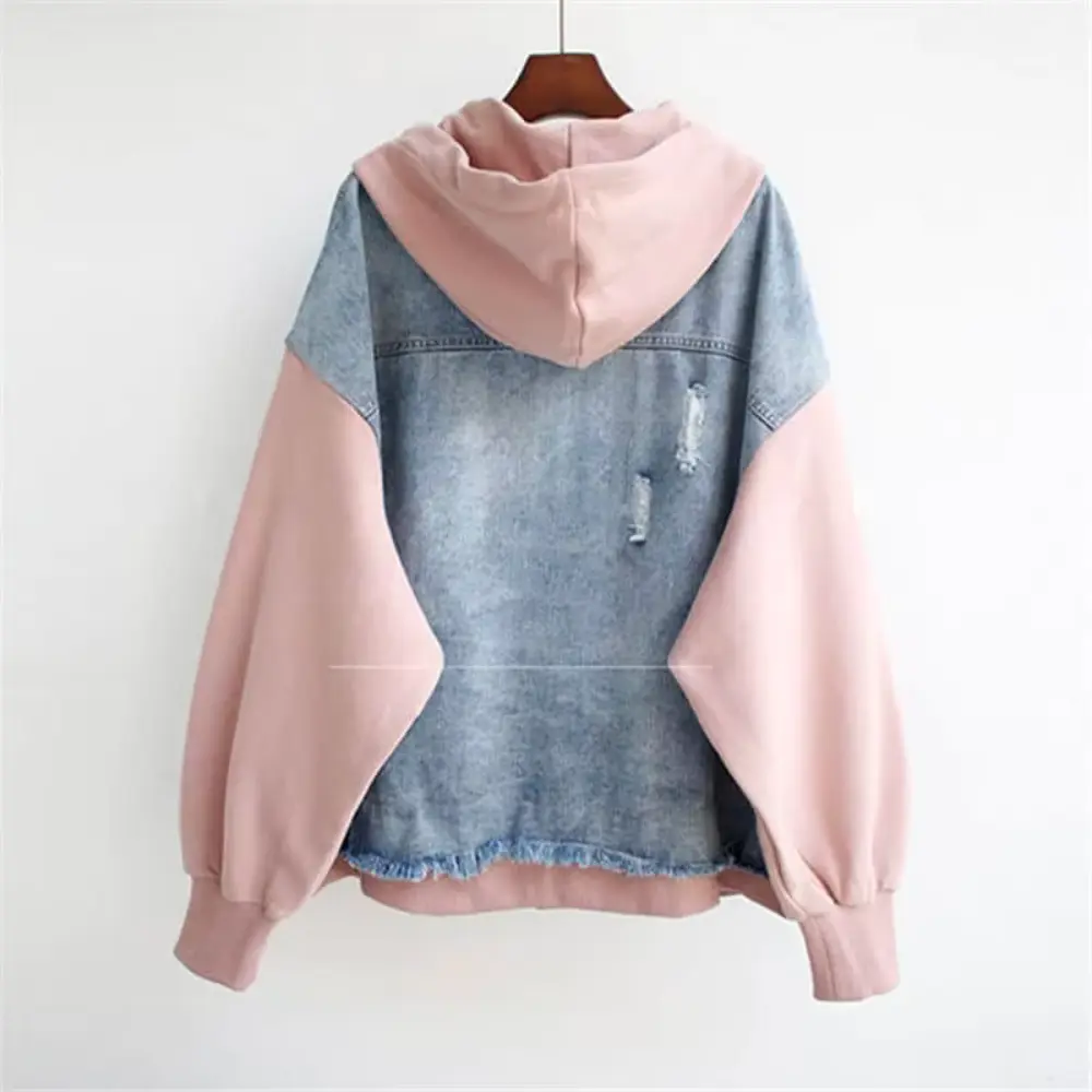 Denim Hoodie for Ultimate Comfort-MODAUTLET