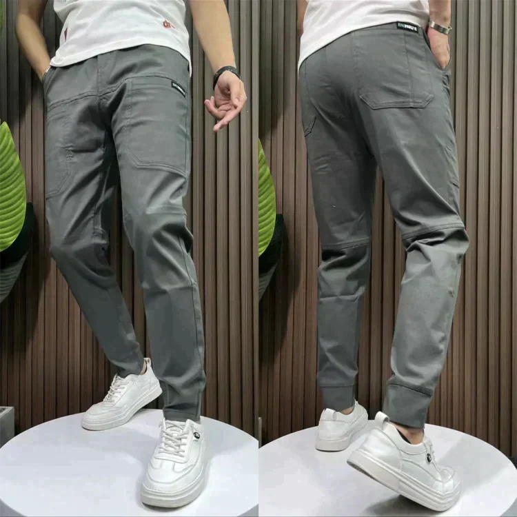 Men's Stretchy Cargo Pants-MODAUTLET