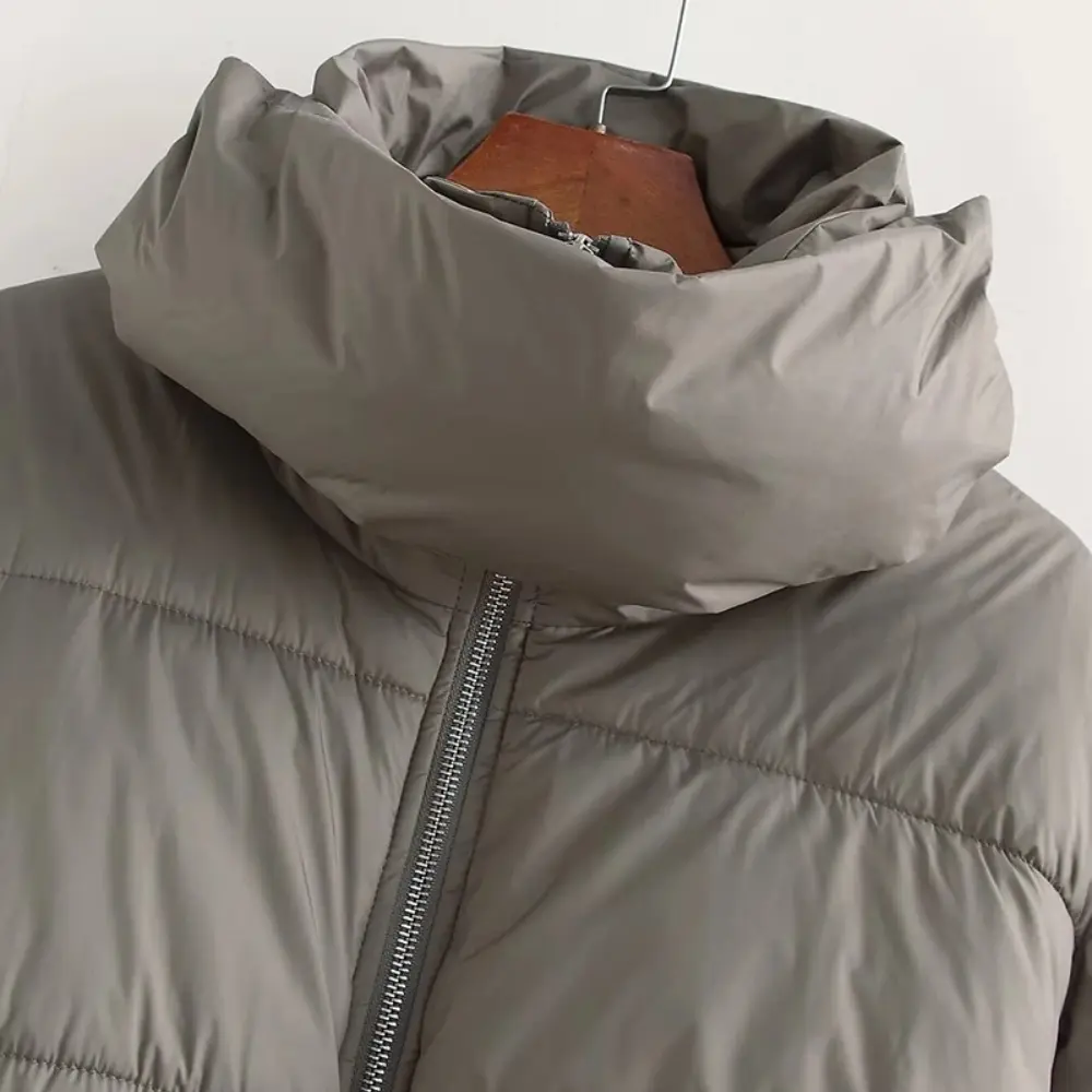 Chic Cropped Puffer Jacket