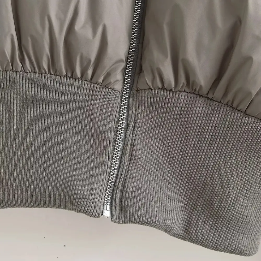 Chic Cropped Puffer Jacket