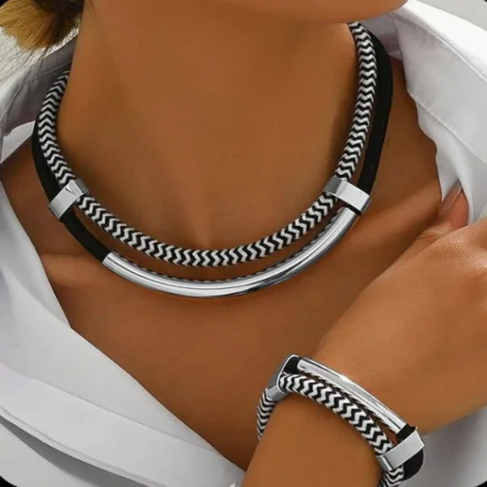 Elegant Link Jewelry Set-MODAUTLET