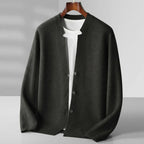 Men's Cashmere Cardigan in Firenze Style
