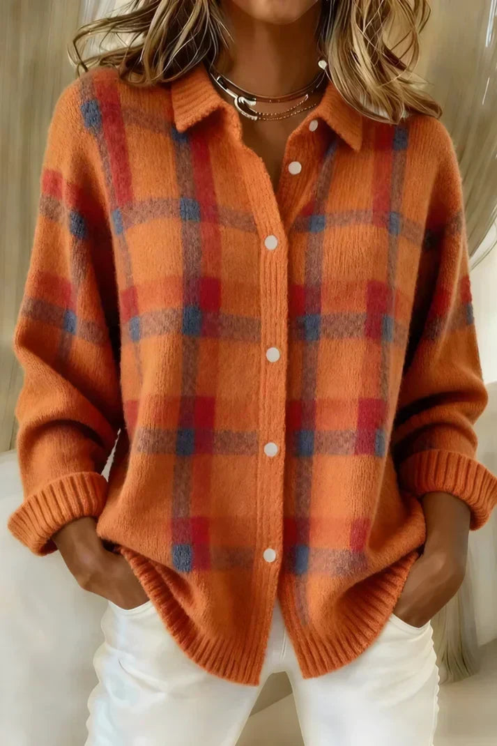 Damen-Rippstrick-Cardigan in Oversize mit edler Optik