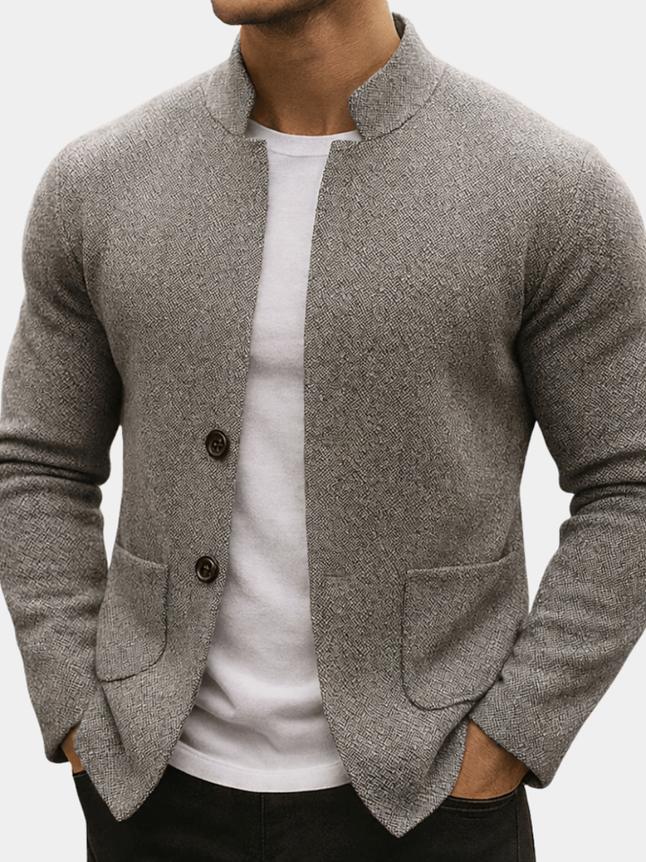 Pull moderne raffiné et ajusté pour homme