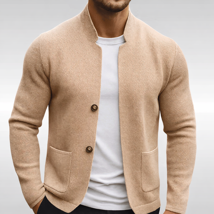 Pull moderne raffiné et ajusté pour homme