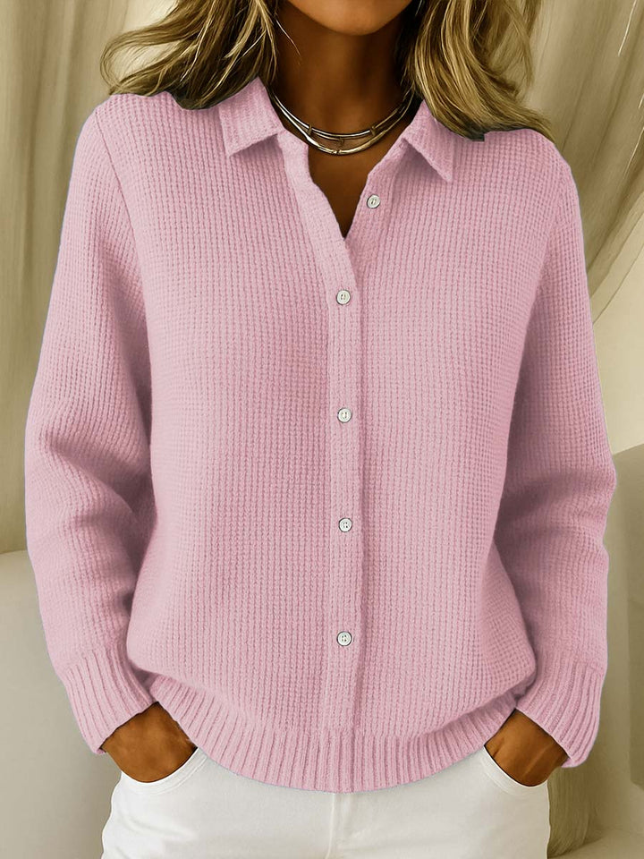Women's Oversized Effortless Cardigan in Camel Color