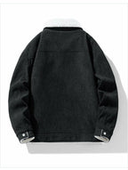 Men's Corduroy Henley Jacket