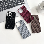 Silicone iPhone Case with Braided Design