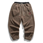 Urban Trendsetter Fleece Joggers for Comfort and Style Mocha Brown