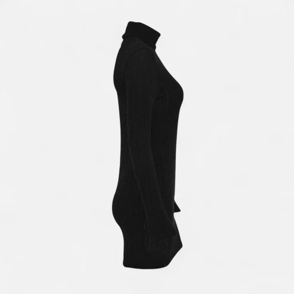 Penelope | Women's Turtleneck Long Sleeve Summer Dress