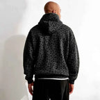 Leopard Print Hoodie For Unisex Casual Streetwear Style