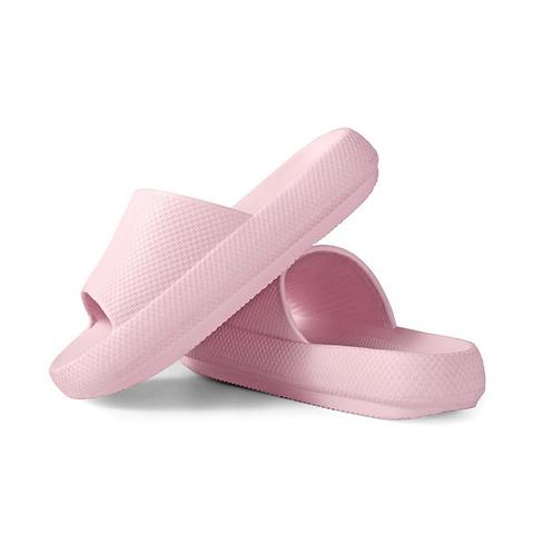 Women's Cozy Plush Slides Pink