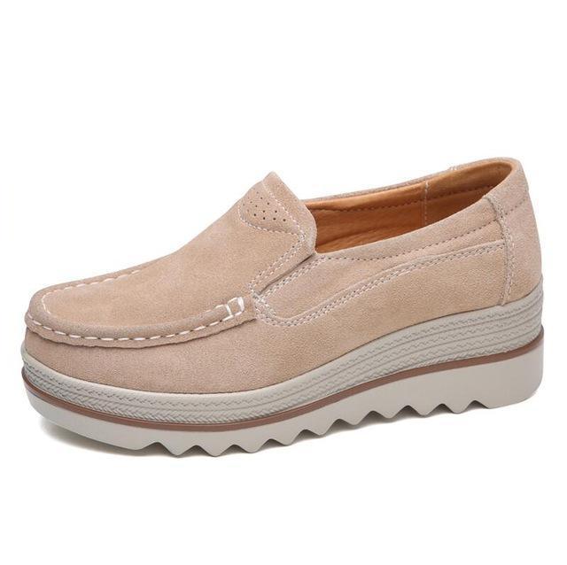 Men's Comfortable Slip-On Platform Slides-MODAUTLET