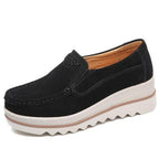 Men's Comfortable Slip-On Platform Slides Black