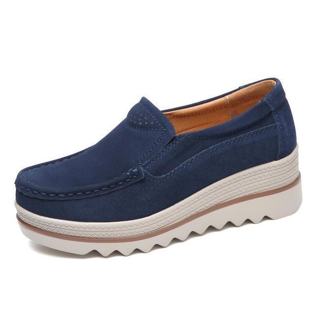 Men's Comfortable Slip-On Platform Slides-MODAUTLET