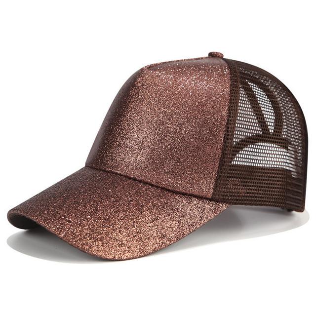High Ponytail Baseball Cap For Women Outdoor Sun Protection