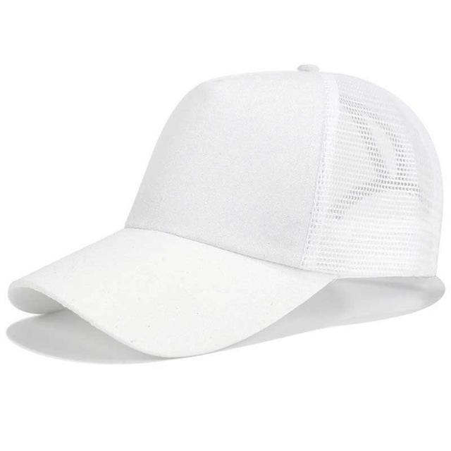 High Ponytail Baseball Cap For Women Outdoor Sun Protection Glitter Wit